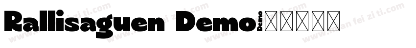 Rallisaguen Demo字体转换